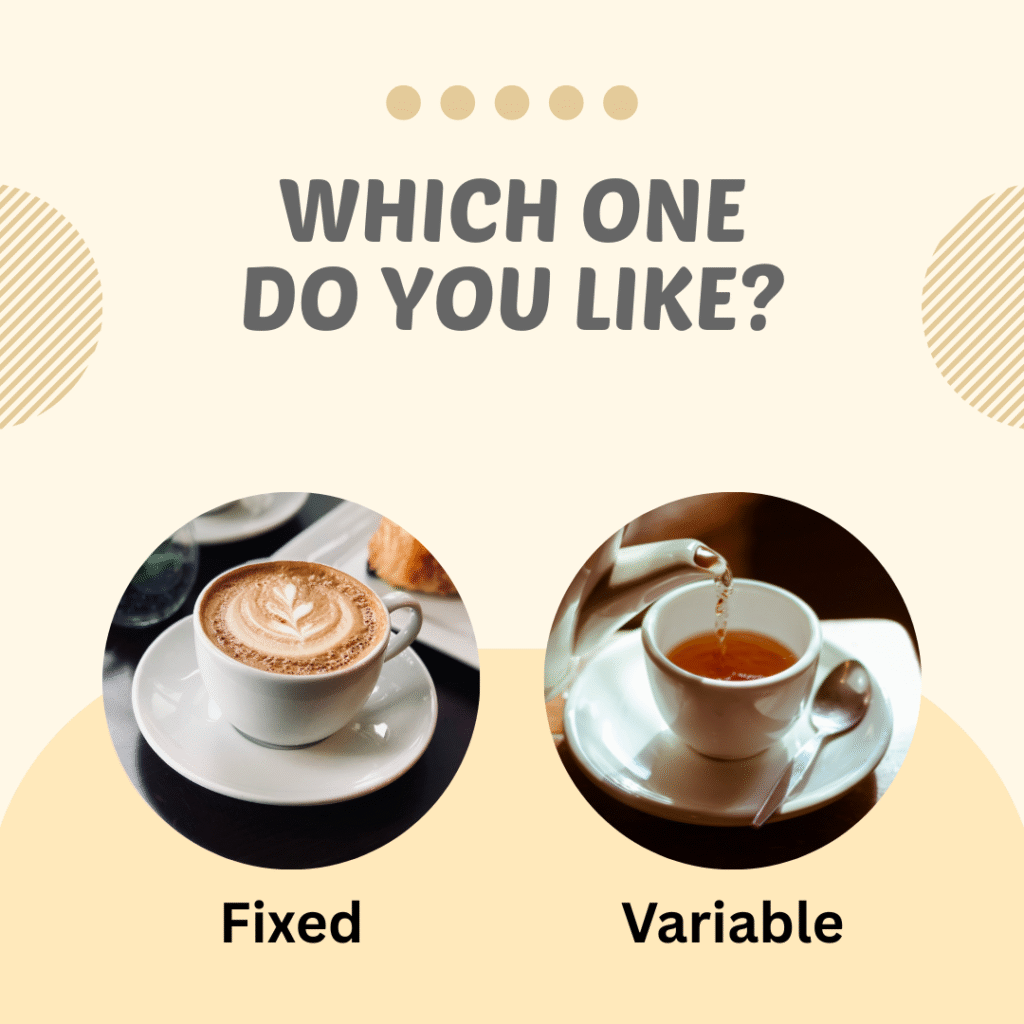 Variable Rate Mortgage Canada Options fixed or variable (1)
